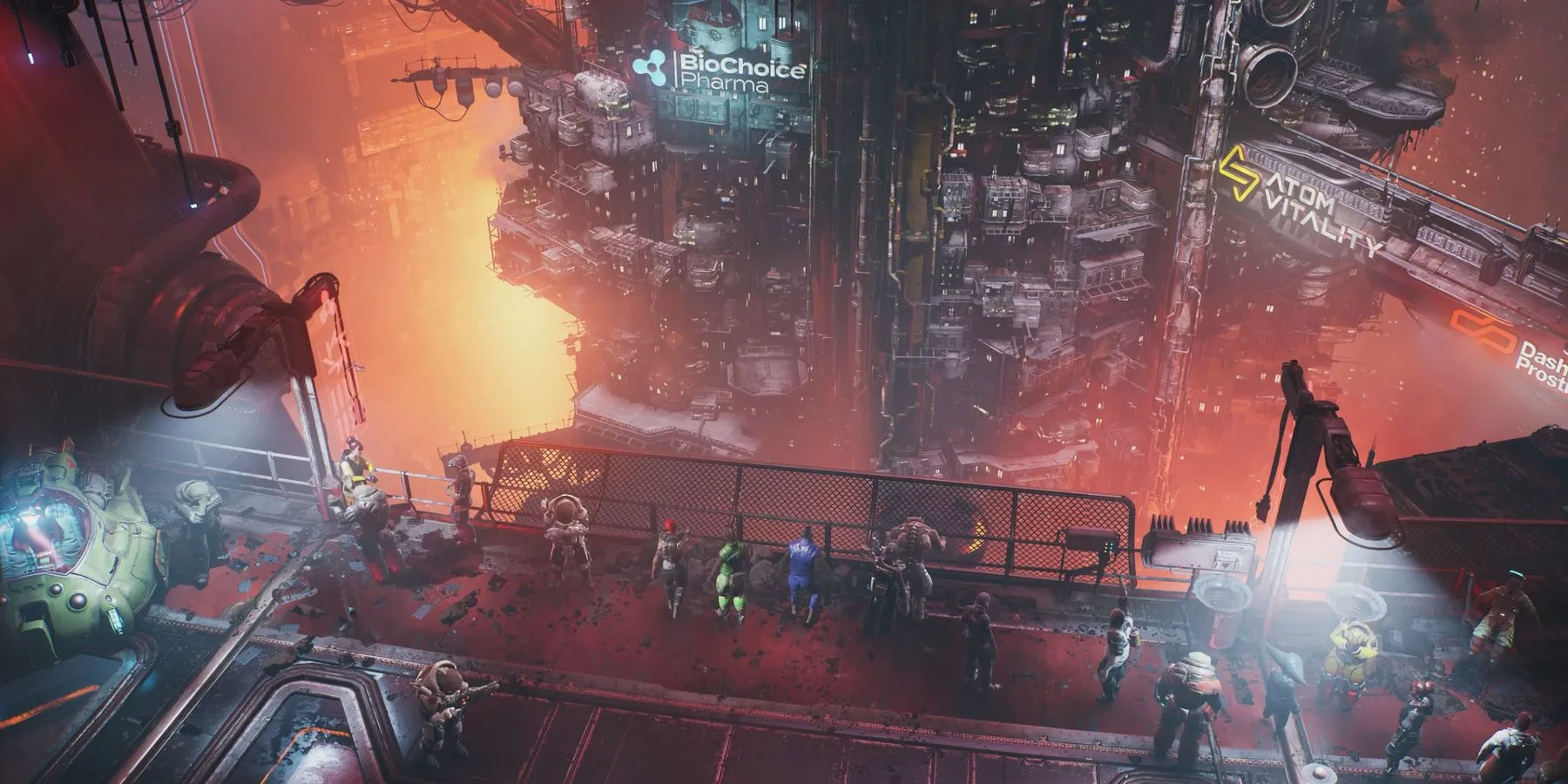 The Ascent - isometric cyberpunk ARPG với lối chơi bắn súng và co-op