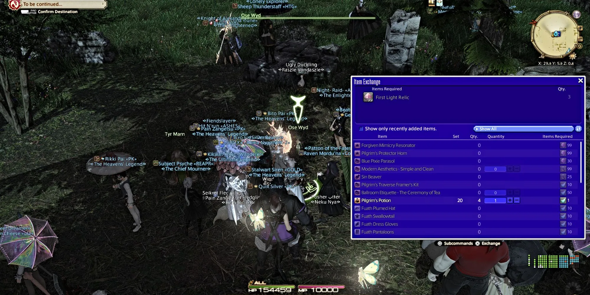 Tổng quan phần thưởng Pilgrim's Traverse: mounts, minion, trang phục và vật phẩm trao đổi