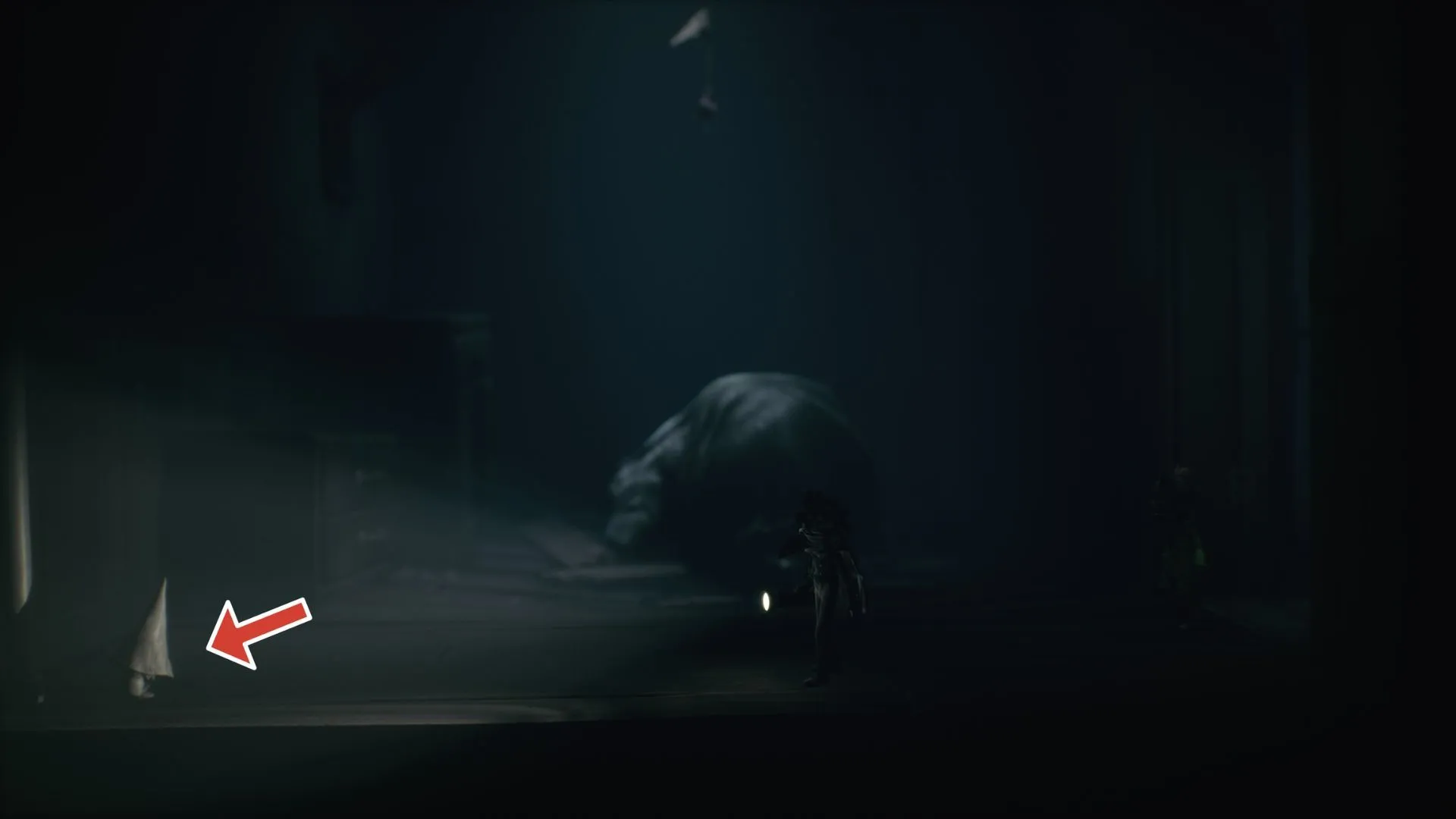 Vị trí Nome cuối cùng trong góc phòng, dễ thu thập sau khi đi từ phòng piano