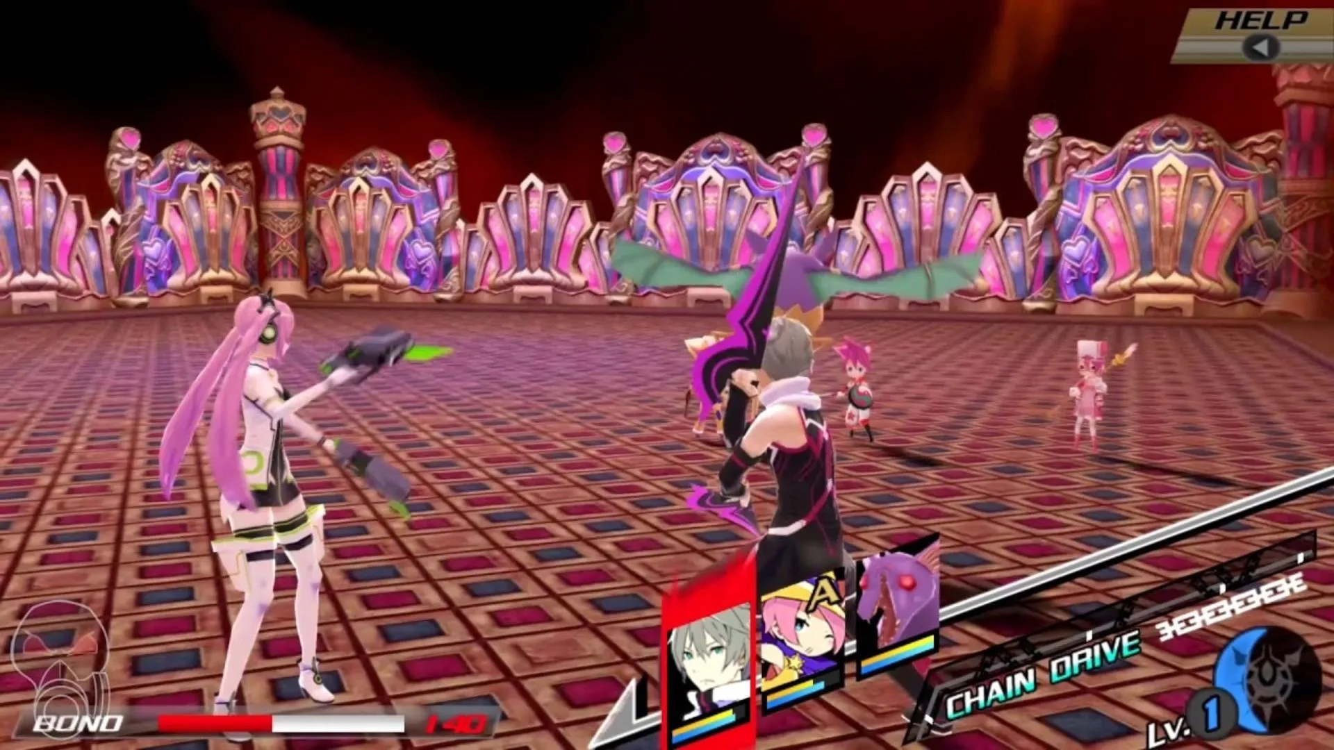 Wake Archus tạo đội con cái chiến đấu trong Conception II